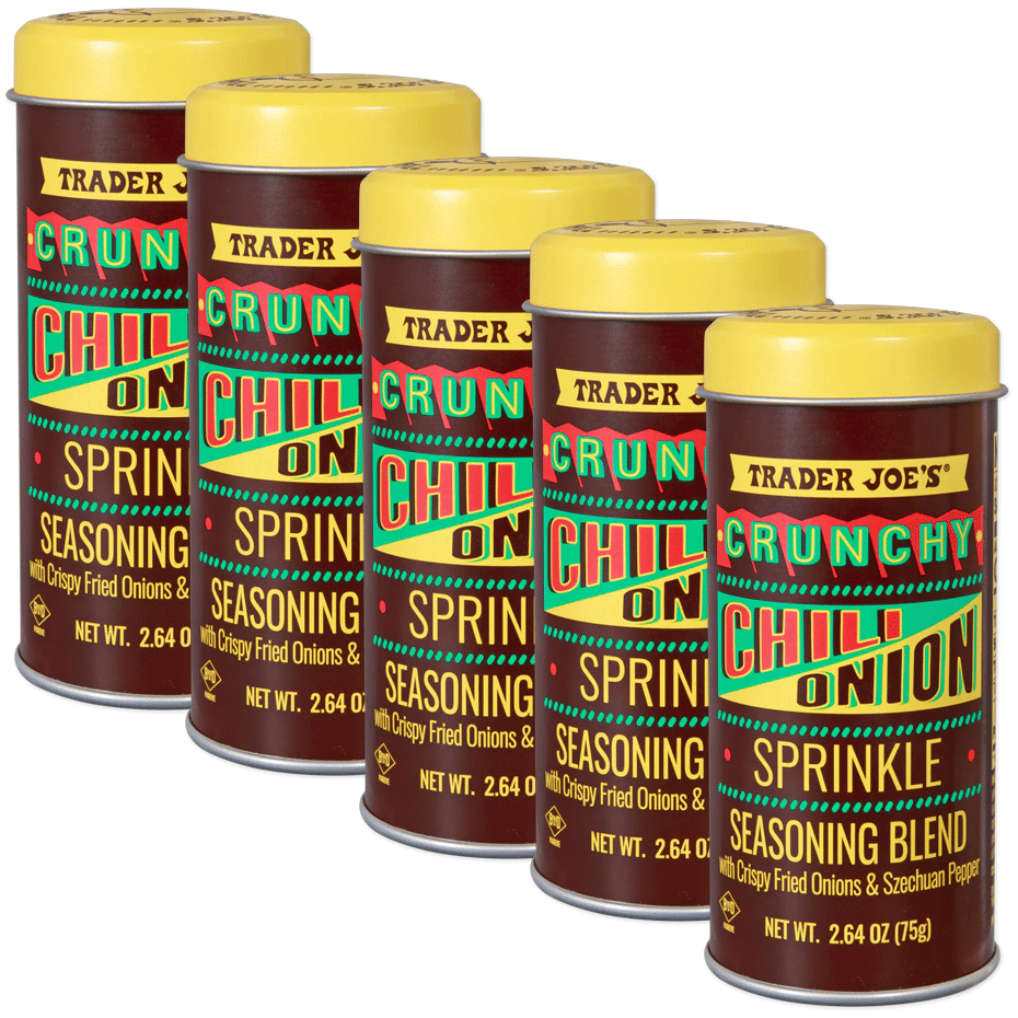 Trader Joe's Crunchy Chili Onion Sprinkle Seasoning Blend - 2.64 oz