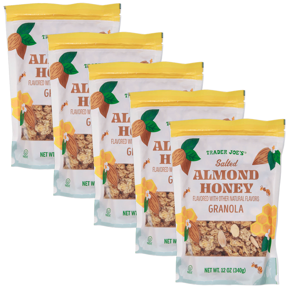 Trader Joe's Salted Almond Honey Granola - 12 oz