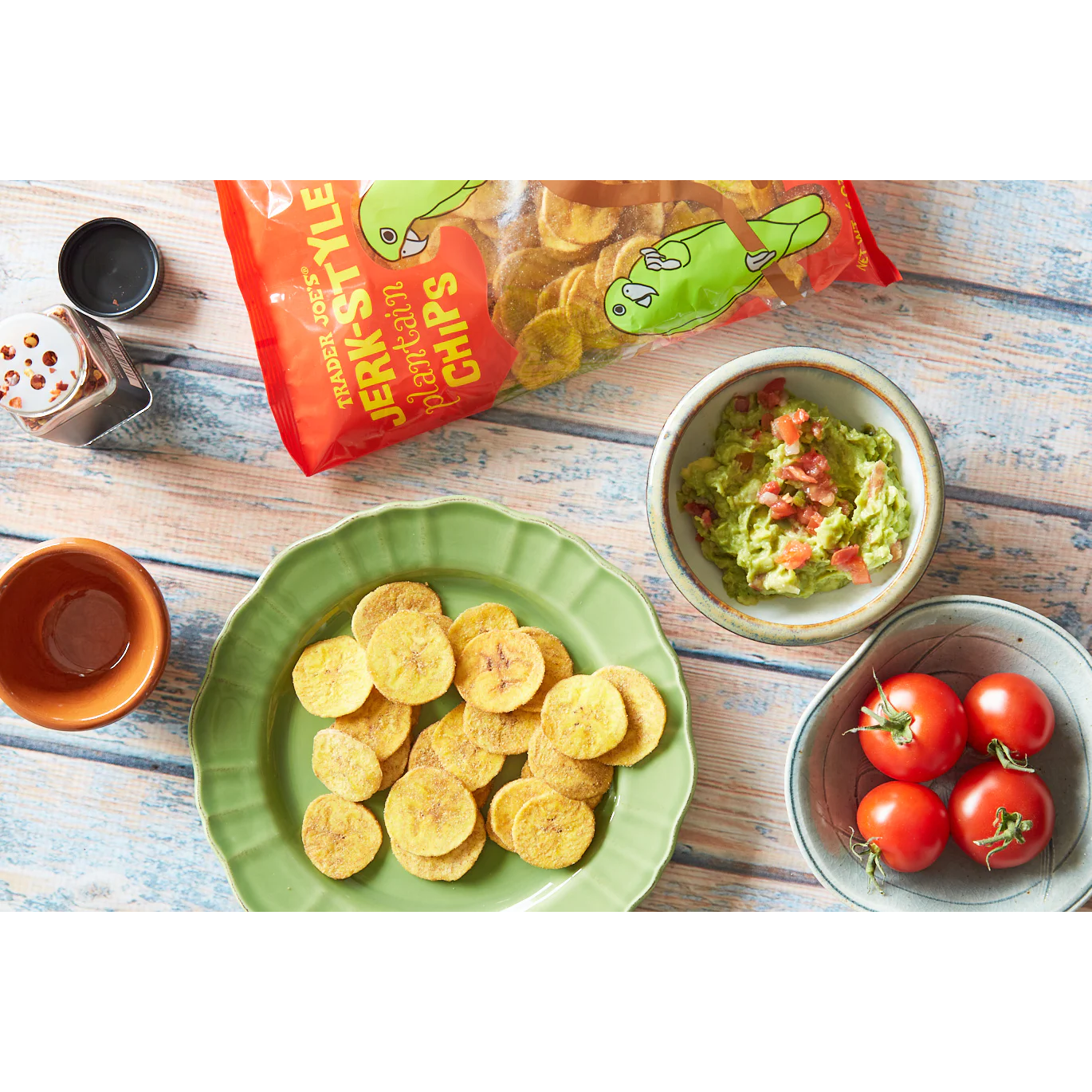 Trader Joe's Jerk-Style Plantain Chips - 6 oz