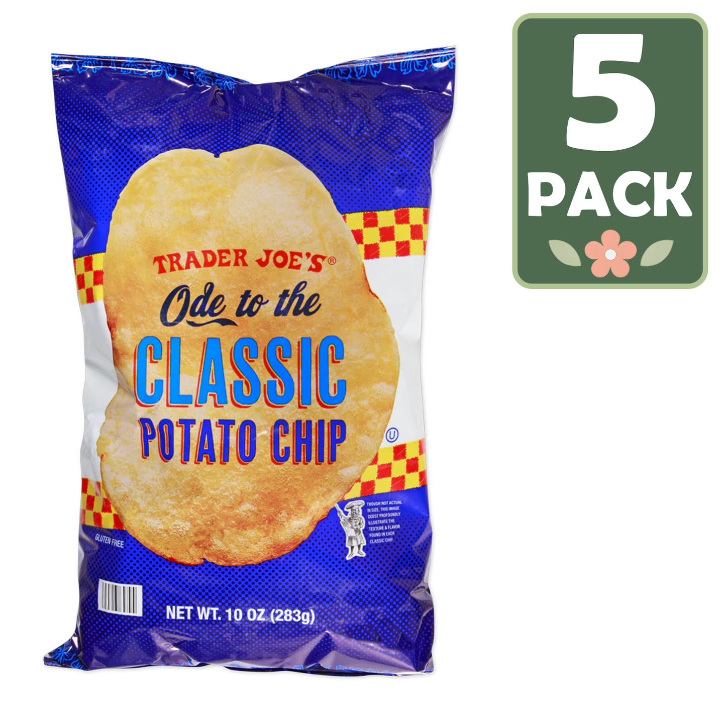 Trader Joe's 트레이더 조 오드 투 더 클래식 포테이토 칩 - 10 oz