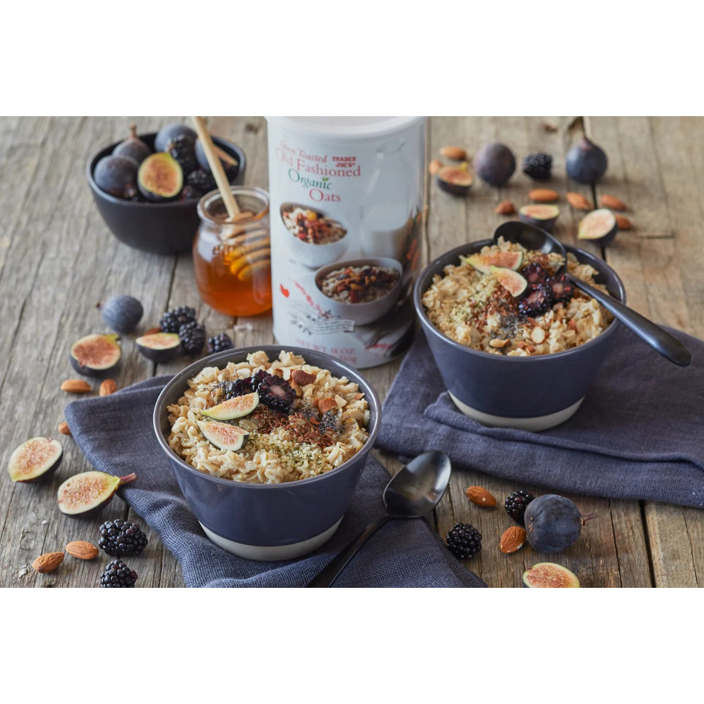 Trader Joe's Oven Toasted Old Fashioned Organic Oats - 18 oz