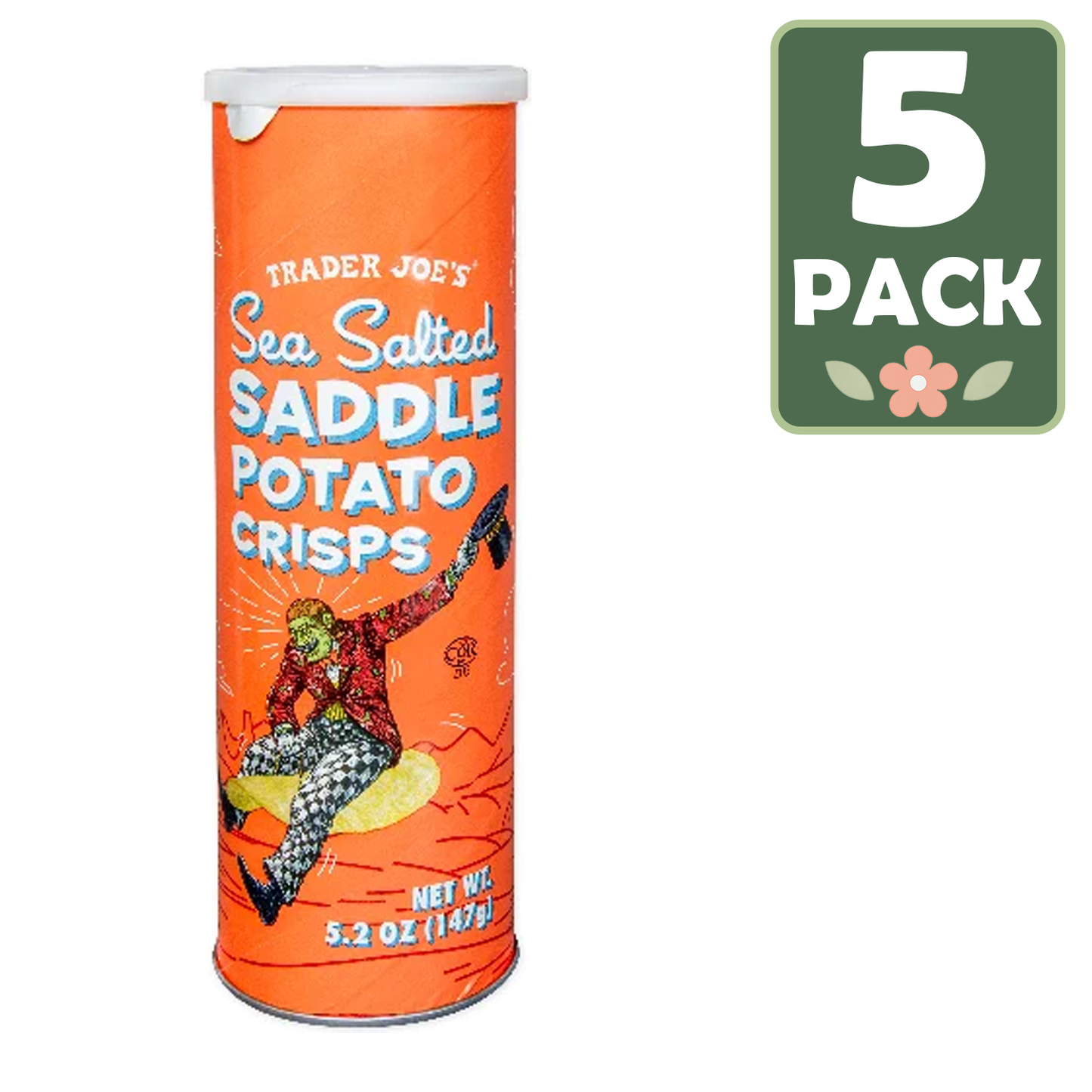 Trader Joe's Sea Salted Saddle Potato Crisps - 5.2 oz