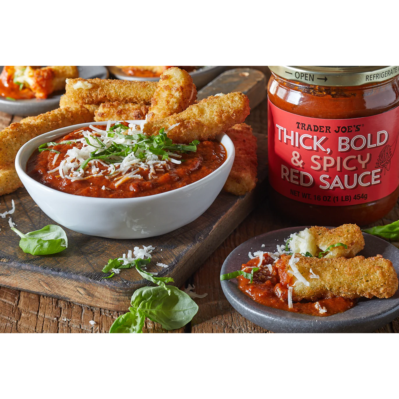 Trader Joe's 트레이더 조 씩 볼드 스파이시 레드 소스 - 16 oz