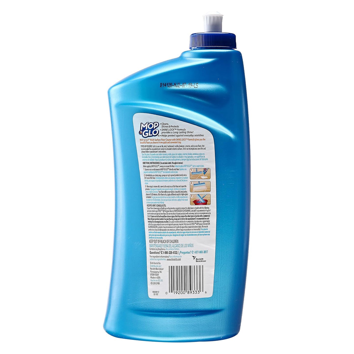 Mop & Glo Multi-Surface Floor Cleaner - 32 fl oz (946mL)