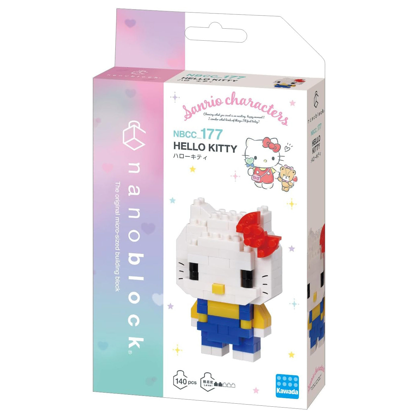 nanoblock 나노블럭 산리오 헬로 키티 v.2 미니 빌딩 세트