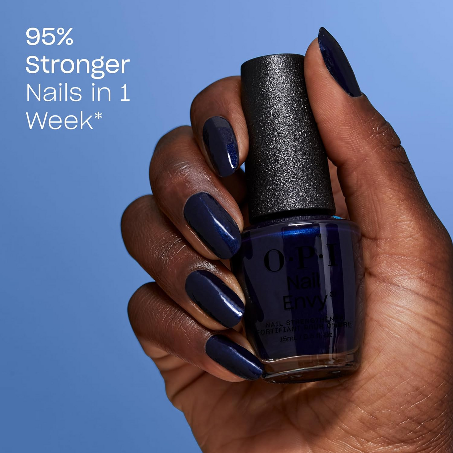 OPI 오피아이 네일 엔비 올 나잇 스트롱 손톱영양제 — 시어 쿨 핑크 강화 트리트먼트 (15mL, NT227)