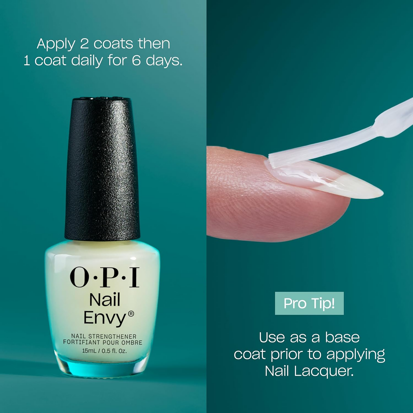 OPI Nail Envy Original Nail Strengthener — Clear Strengthening Treatment (15 mL, NTT80)