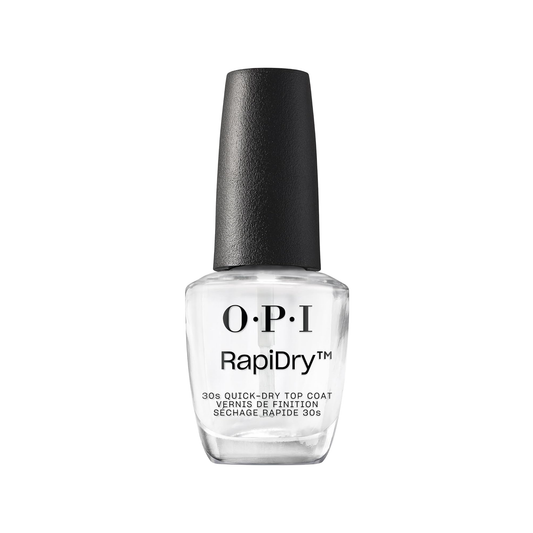 OPI RapiDry Top Coat — Fast-Drying 60-Second Finish (15 mL, NTT74)