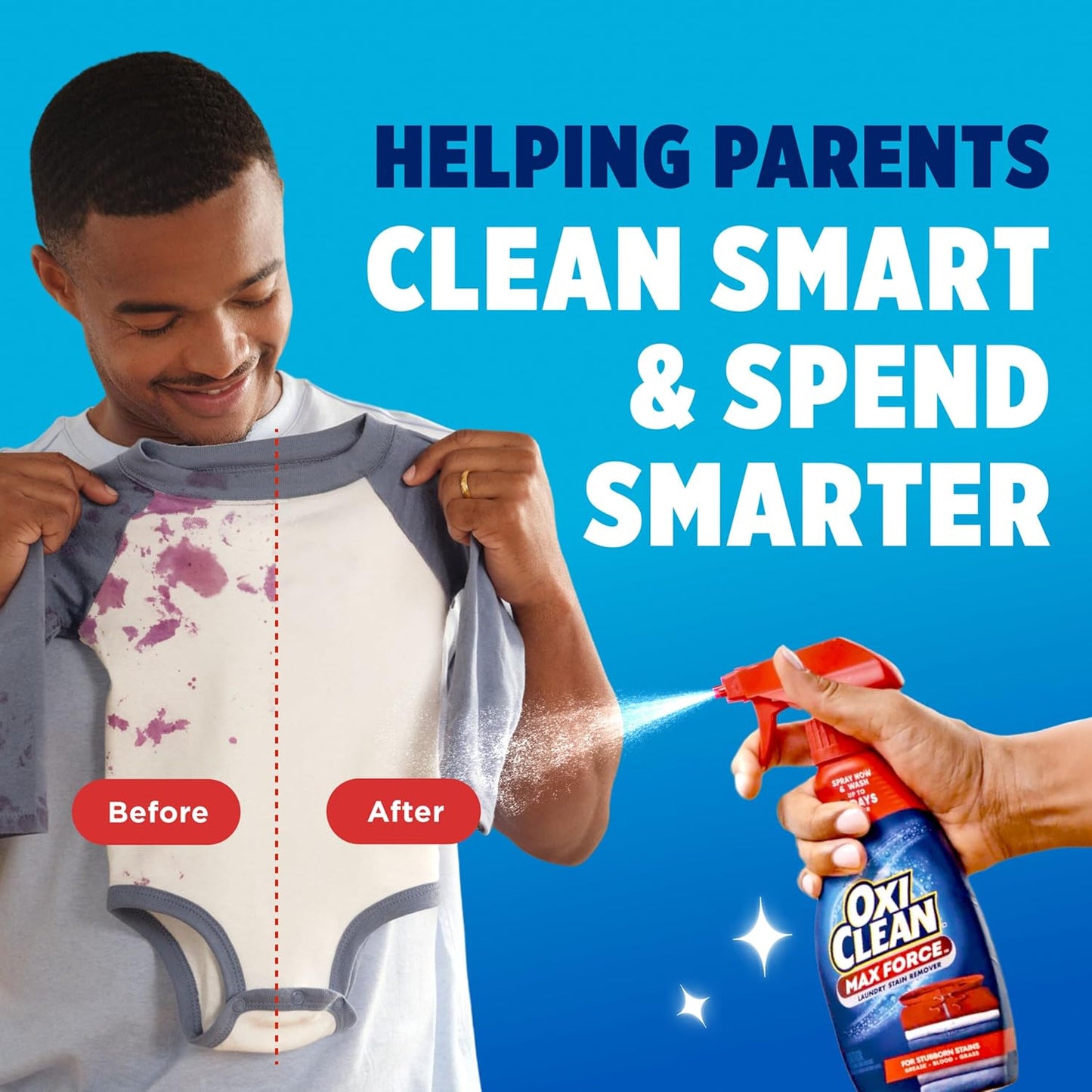 OxiClean 옥시크린 얼룩 제거제 - 355mL (12 fl oz) × 3개