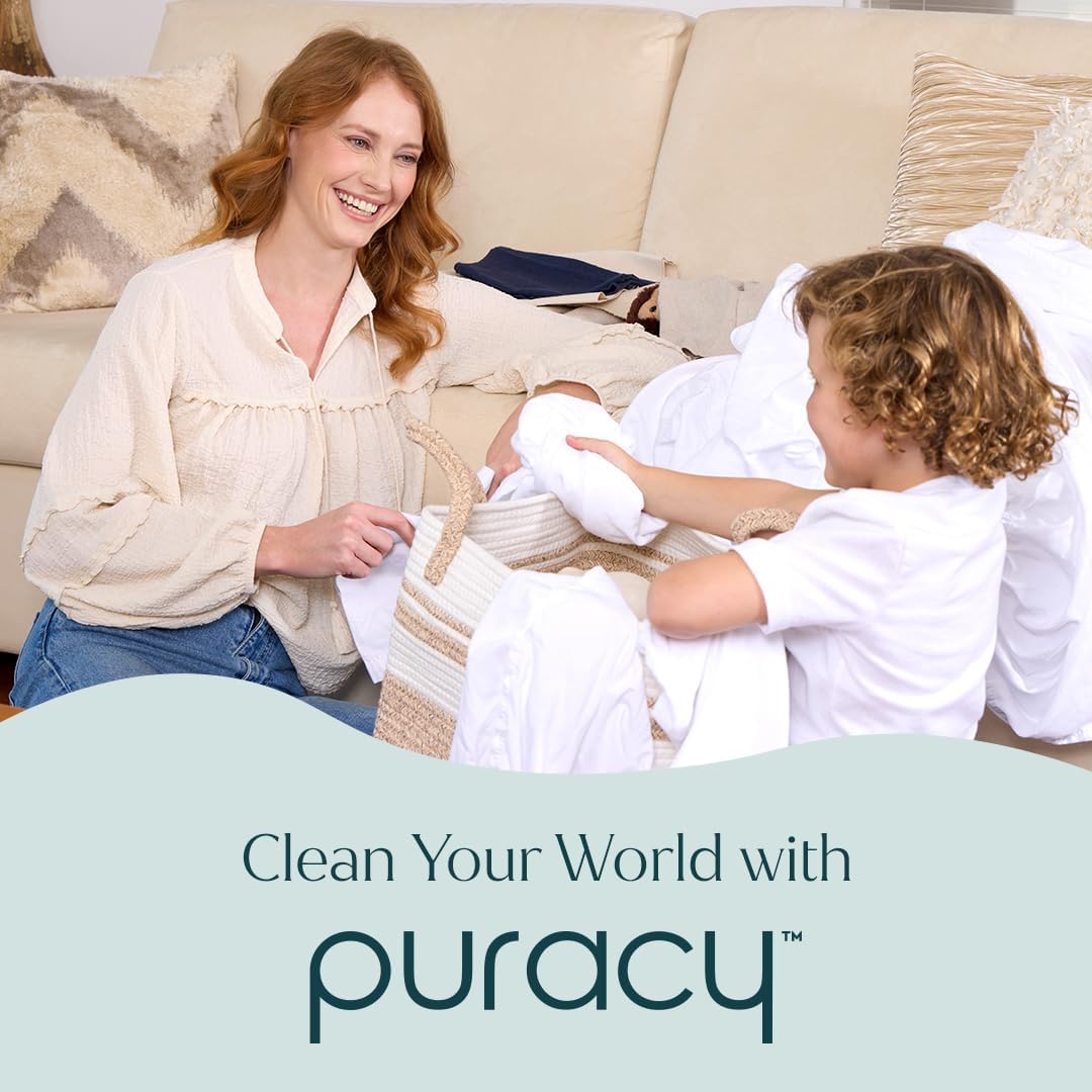 Puracy Dishwasher Pods - Free & Clear - 50 Pods