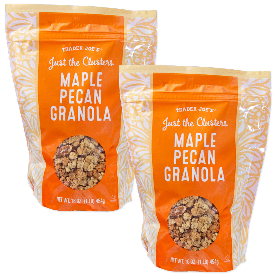Trader Joe's Just The Clusters Maple Pecan Granola Cereal - 16 oz