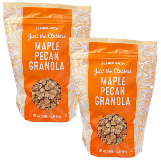 Trader Joe's 트레이더 조 저스트 더 클러스터스 메이플 피칸 그래놀라 시리얼 - 16 oz