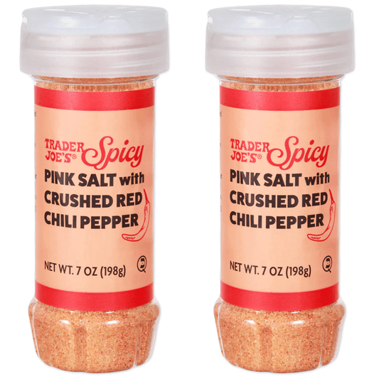 Trader Joe's 트레이더 조 스파이시 핑크 솔트 윗 크러쉬드 레드 칠리 페퍼 - 7 oz