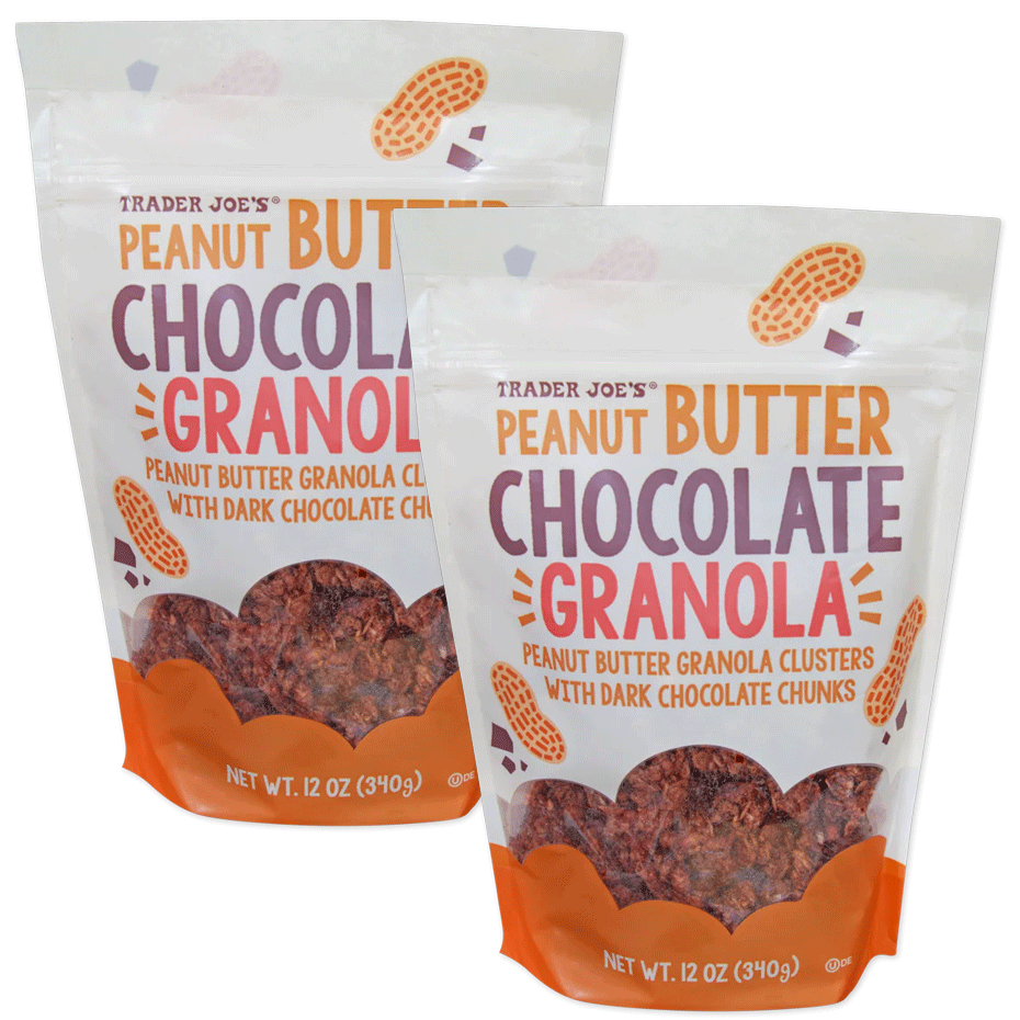 Trader Joe's Peanut Butter Chocolate Granola - 12 oz