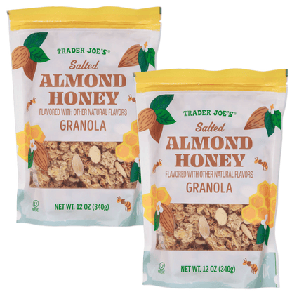 Trader Joe's Salted Almond Honey Granola - 12 oz