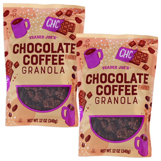 Trader Joe's 트레이더 조 초콜릿 커피 플레이버 그래놀라 - 12 oz