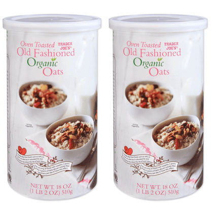 Trader Joe's Oven Toasted Old Fashioned Organic Oats - 18 oz