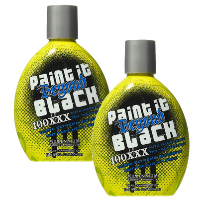 Millennium Paint it Beyond Black 100XXX — Silicone Bronzer Lotion