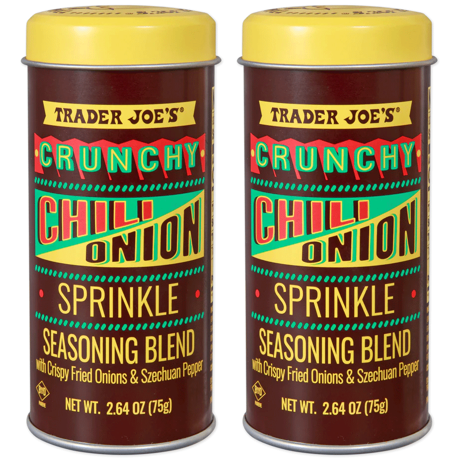 Trader Joe's Crunchy Chili Onion Sprinkle Seasoning Blend - 2.64 oz