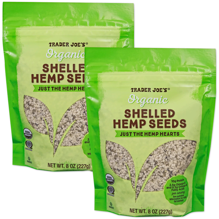 Trader Joe's Organic Shelled Hemp Seeds - 8 oz