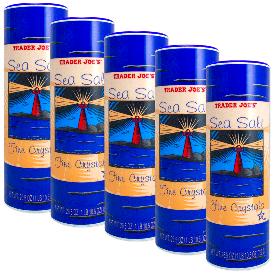 Trader Joe's Sea Salt Fine Crystals - 26.5 oz