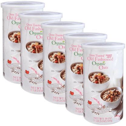 Trader Joe's Oven Toasted Old Fashioned Organic Oats - 18 oz