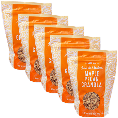 Trader Joe's Just The Clusters Maple Pecan Granola Cereal - 16 oz