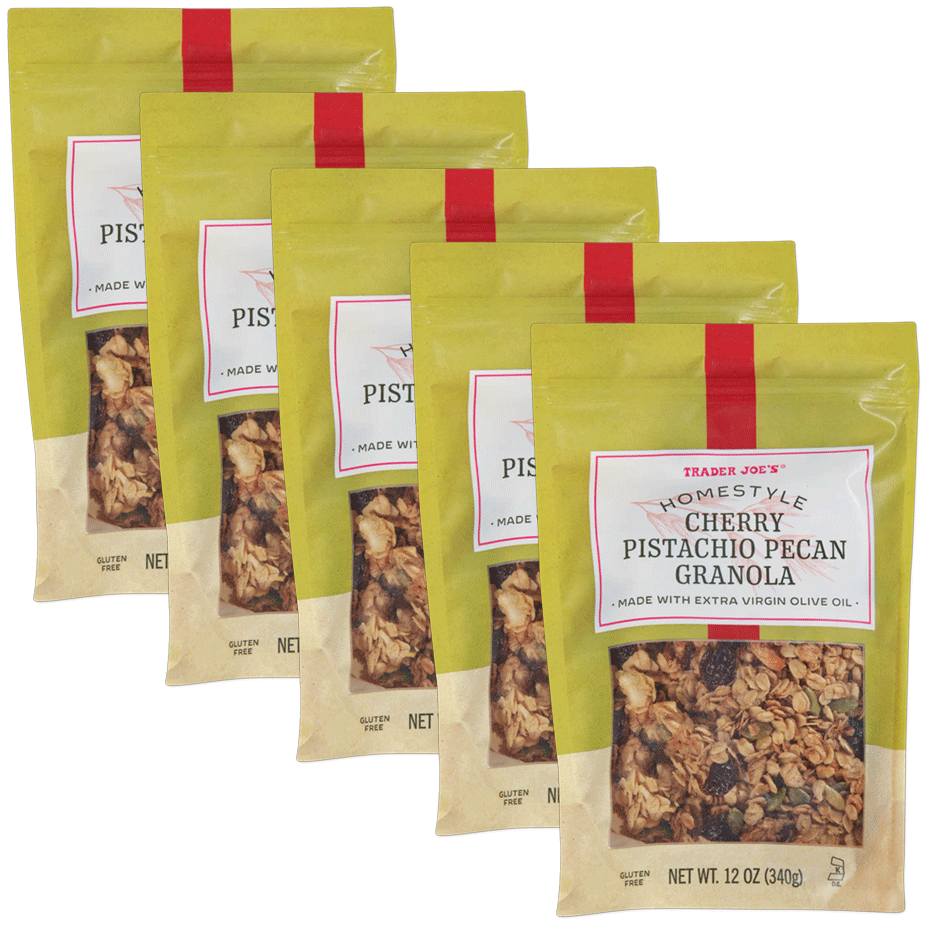 Trader Joe's Homestyle Cherry Pistachio Pecan Granola - 12 oz