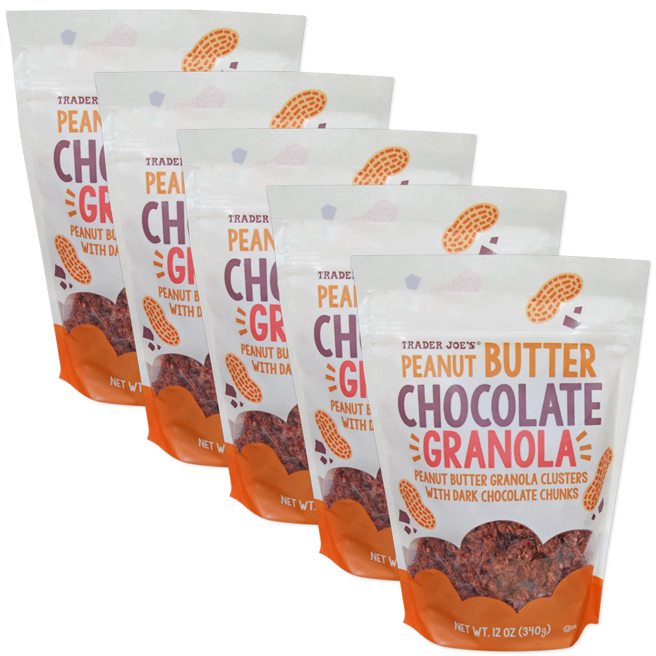 Trader Joe's Peanut Butter Chocolate Granola - 12 oz