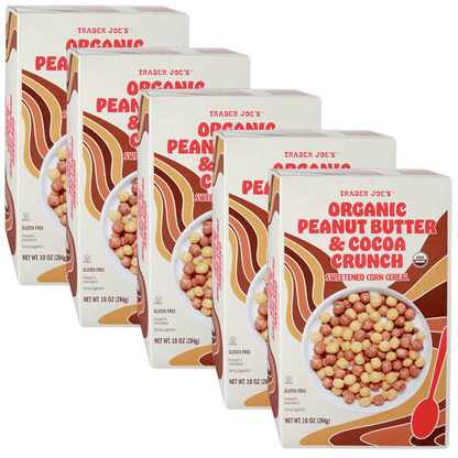 Trader Joe's Organic Peanut Butter & Cocoa Crunch - 10 oz