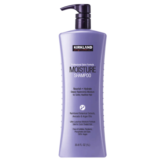 Kirkland Signature 커클랜드 시그니처 모이스처 샴푸, 33.8 fl oz (1 L) - 1병