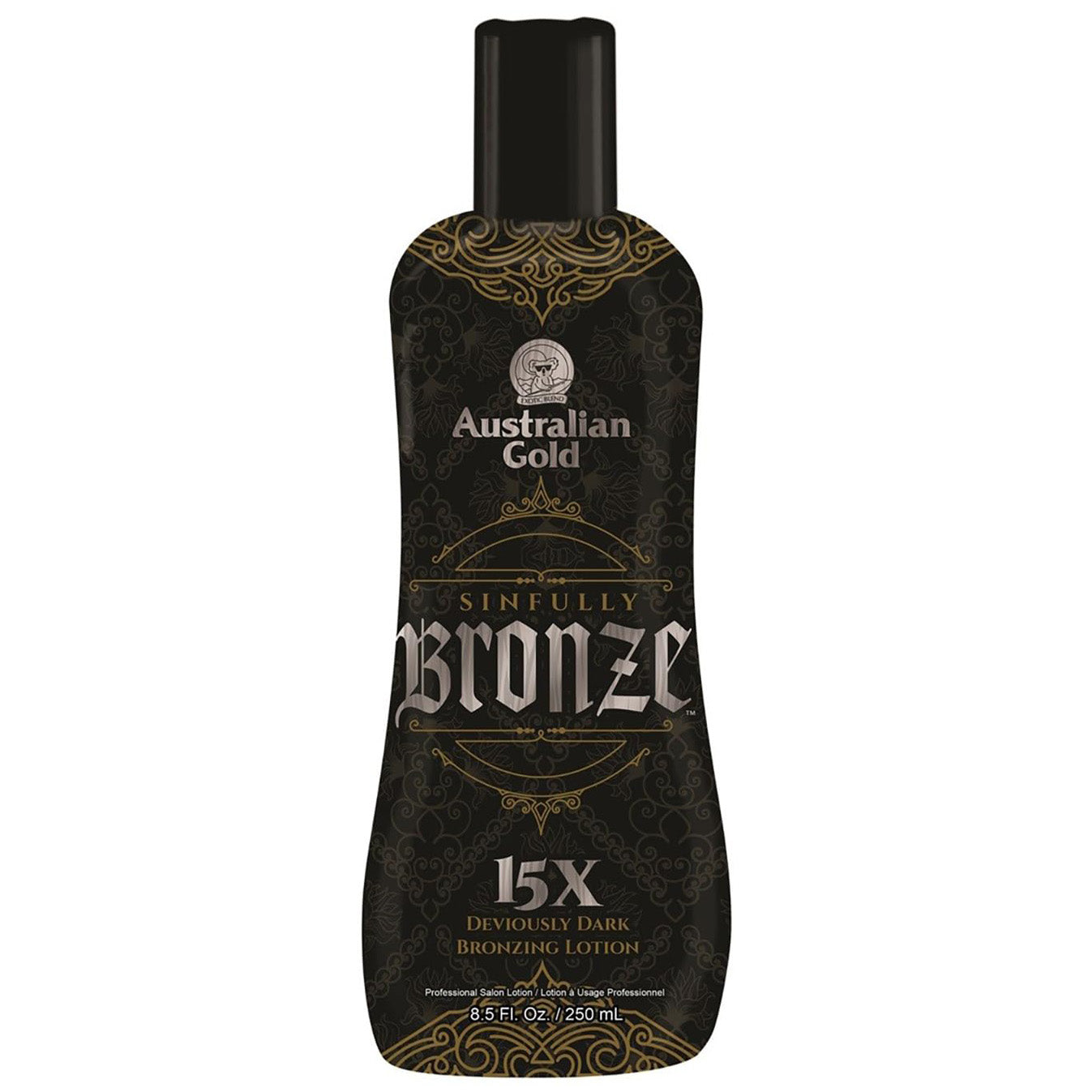 오스트레일리안 골드 신풀리 브론즈 15X 딥 다크 브론징 로션 - 8.5 fl oz (251 mL)