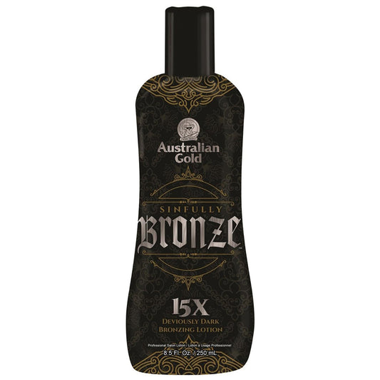 오스트레일리안 골드 신풀리 브론즈 15X 딥 다크 브론징 로션 - 8.5 fl oz (251 mL)
