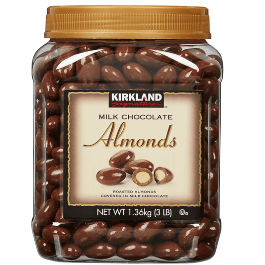 Kirkland Signature 커클랜드 시그니처 밀크 초콜릿 아몬드 - 3 lbs (1.36 kg)