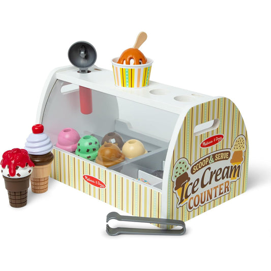 Melissa & Doug 멜리사 앤 더그 나무 아이스크림 가게 세트
