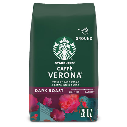 Starbucks Caffè Verona Ground Coffee, Dark Roast - 28 oz (794 g)