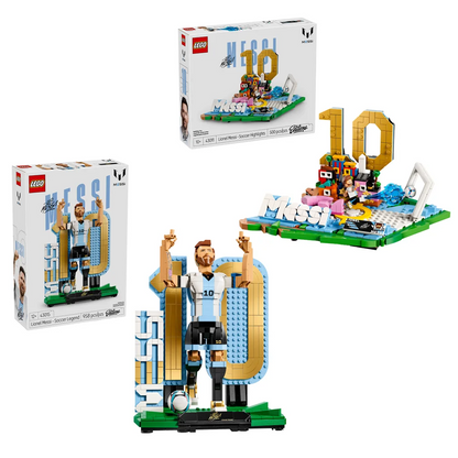 LEGO Lionel Messi World Cup Bundle (43015 + 43011 · 1,458 Pieces)