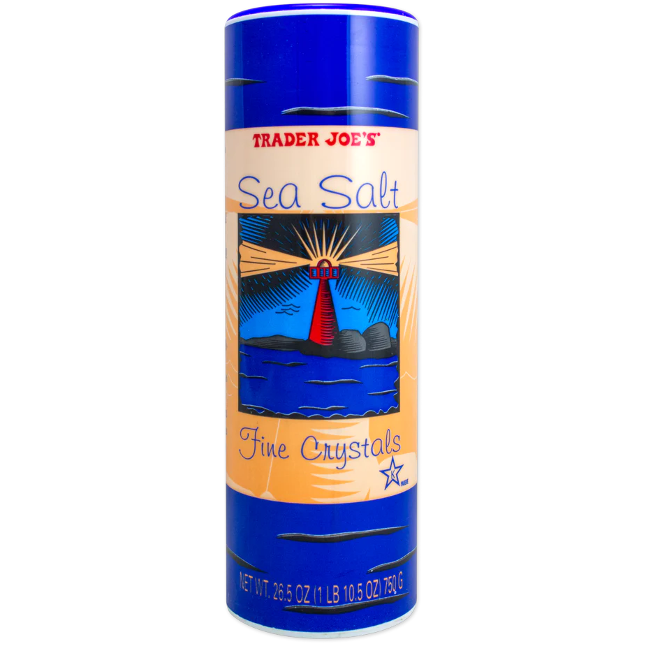 Trader Joe's Sea Salt Fine Crystals - 26.5 oz