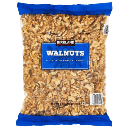 Kirkland Signature Walnut Halves - 48oz (3 lbs) / (1.36 kg)