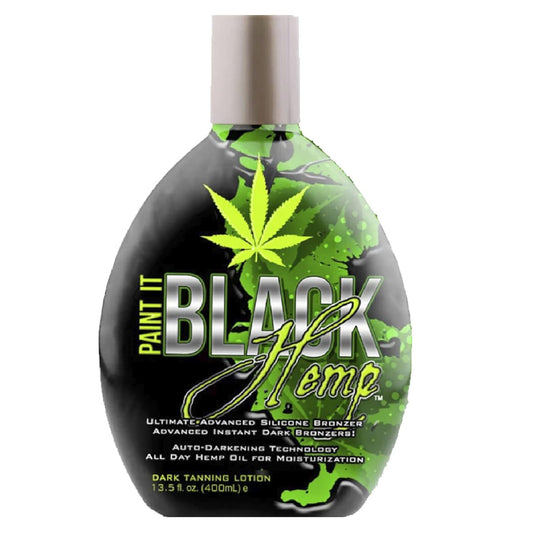 Millennium Tanning 밀레니엄 태닝 페인트 잇 블랙 헴프 — 헴프 시드 오일 브론저