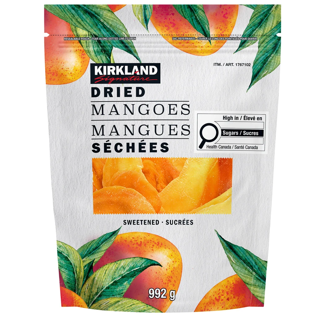 Kirkland Signature Dried Mangoes, Sweetened - 35 oz / (992 g)