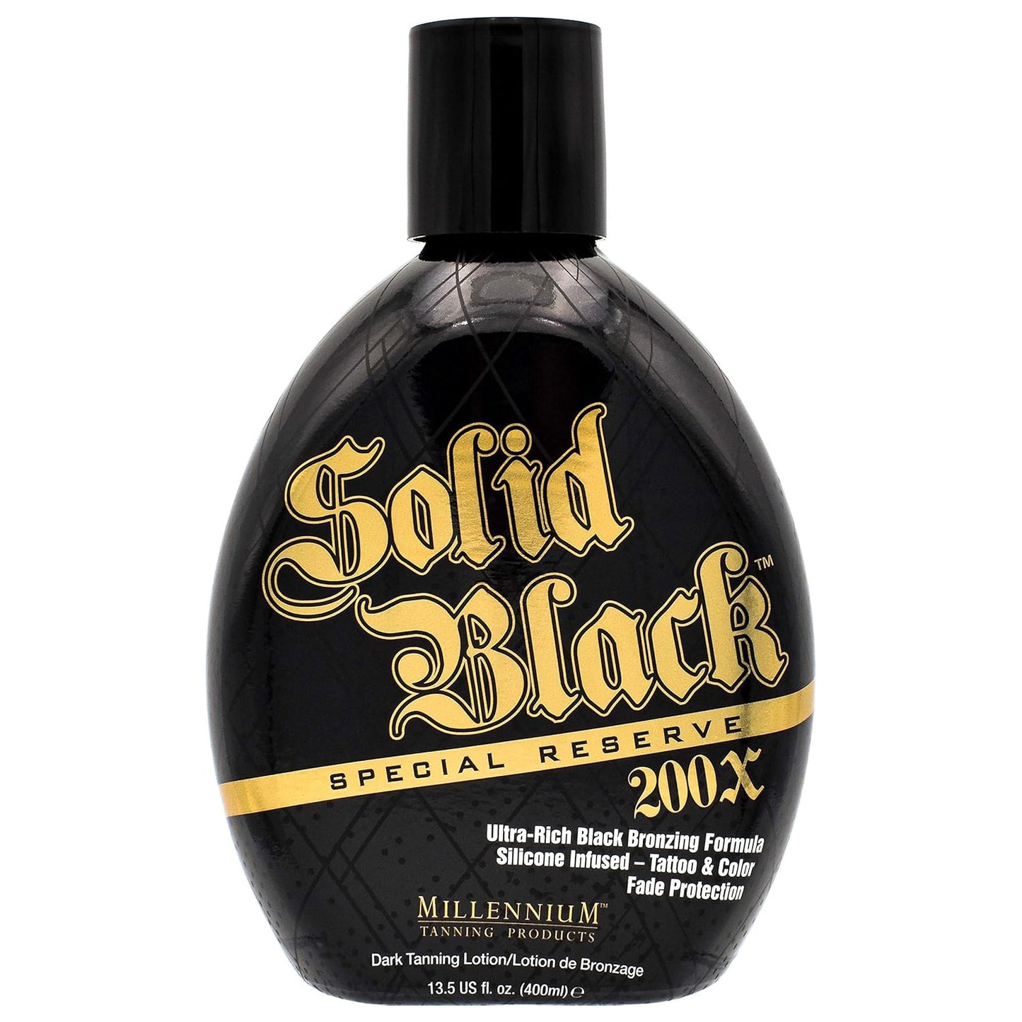 Millennium Tanning 밀레니엄 태닝 솔리드 블랙 스페셜 리저브 200X — 트리플 브론저 + 아사이