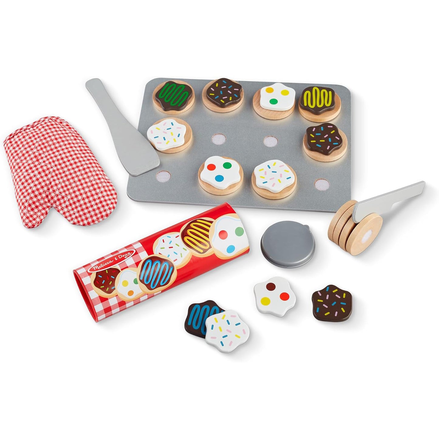 Melissa & Doug 멜리사 앤 더그 나무 쿠키 만들기 세트
