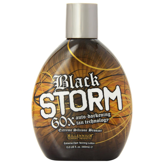 Millennium Tanning 밀레니엄 태닝 블랙 스톰 60X — 망고 + 비타민 E 트리플 브론저