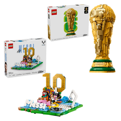 LEGO World Cup Trophy Bundle (43020 + 43011 · 3,342 Pieces)