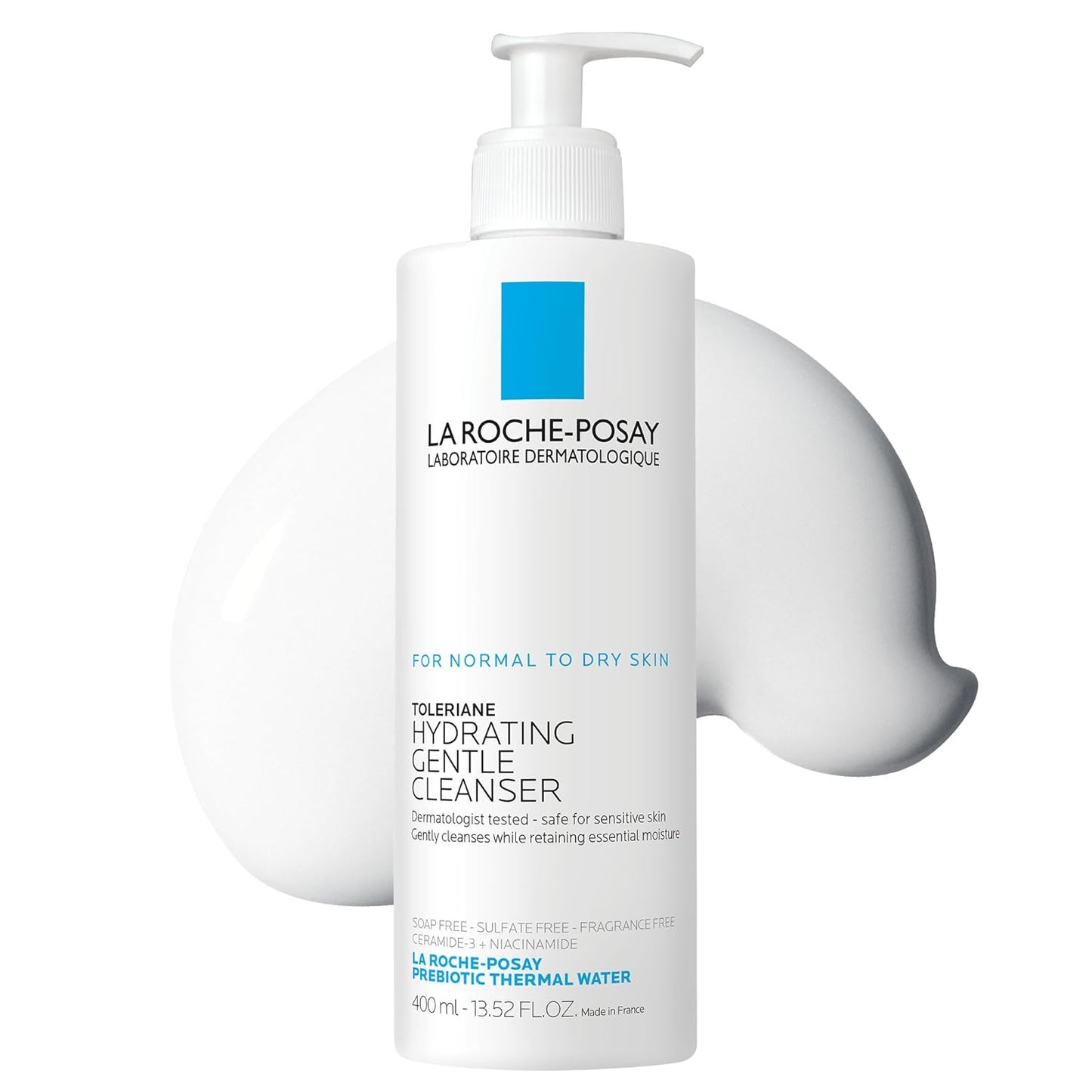 La Roche-Posay 라로슈포제 톨레리앙 하이드레이팅 클렌저 — 건성 민감성 피부용