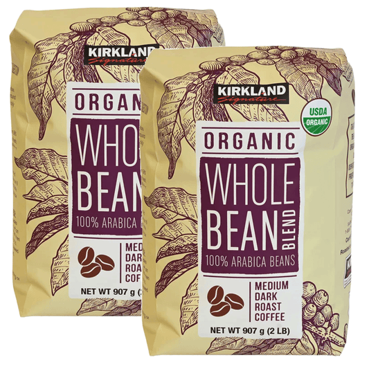 Kirkland Signature 커클랜드 시그니처 USDA 오가닉 홀빈 블렌드 - 2 lb (907 g) - 2봉지