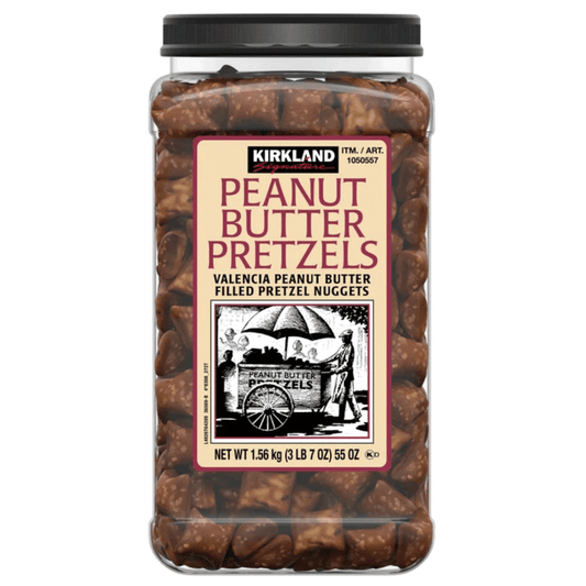 Kirkland Signature 커클랜드 시그니처 피넛버터 필드 프레첼 너겟 - 55 oz (1.56 kg)
