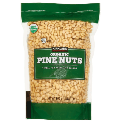 Kirkland Signature Organic Pine Nuts - 1.5 lbs / (680 g)