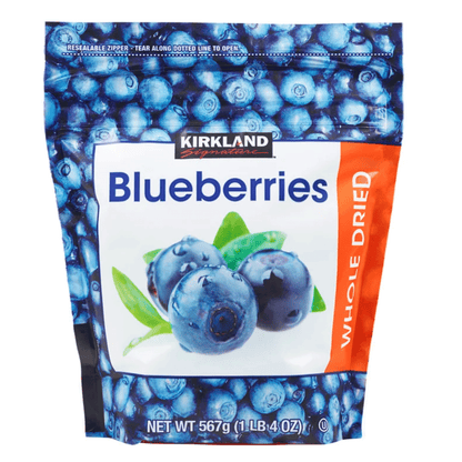 Kirkland Signature, Whole Dried Blueberries - 20 oz (1 lb 4 oz) / (567 g)